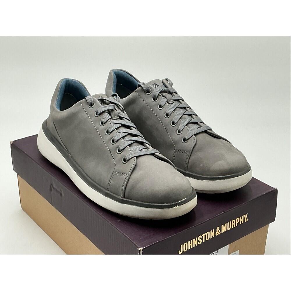 Johnston & Murphy Oasis 25-0769 Sneakers Men's US 8.5 Gray Nubuck Shoes Ebay459